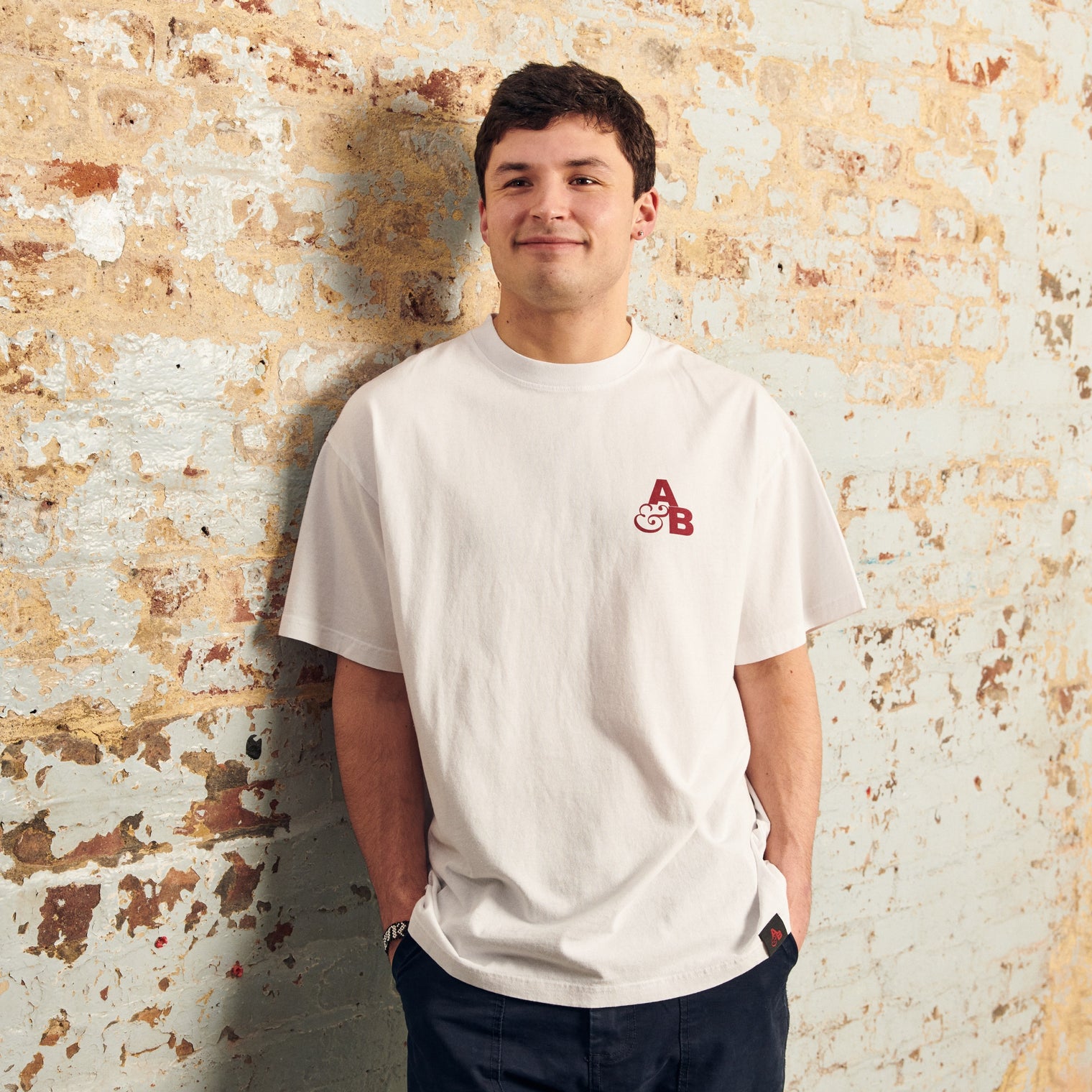 Above & Beyond Above & Beyond Logo Tee / White & Red Tee Above & Beyond Logo Tee / White & Red - S