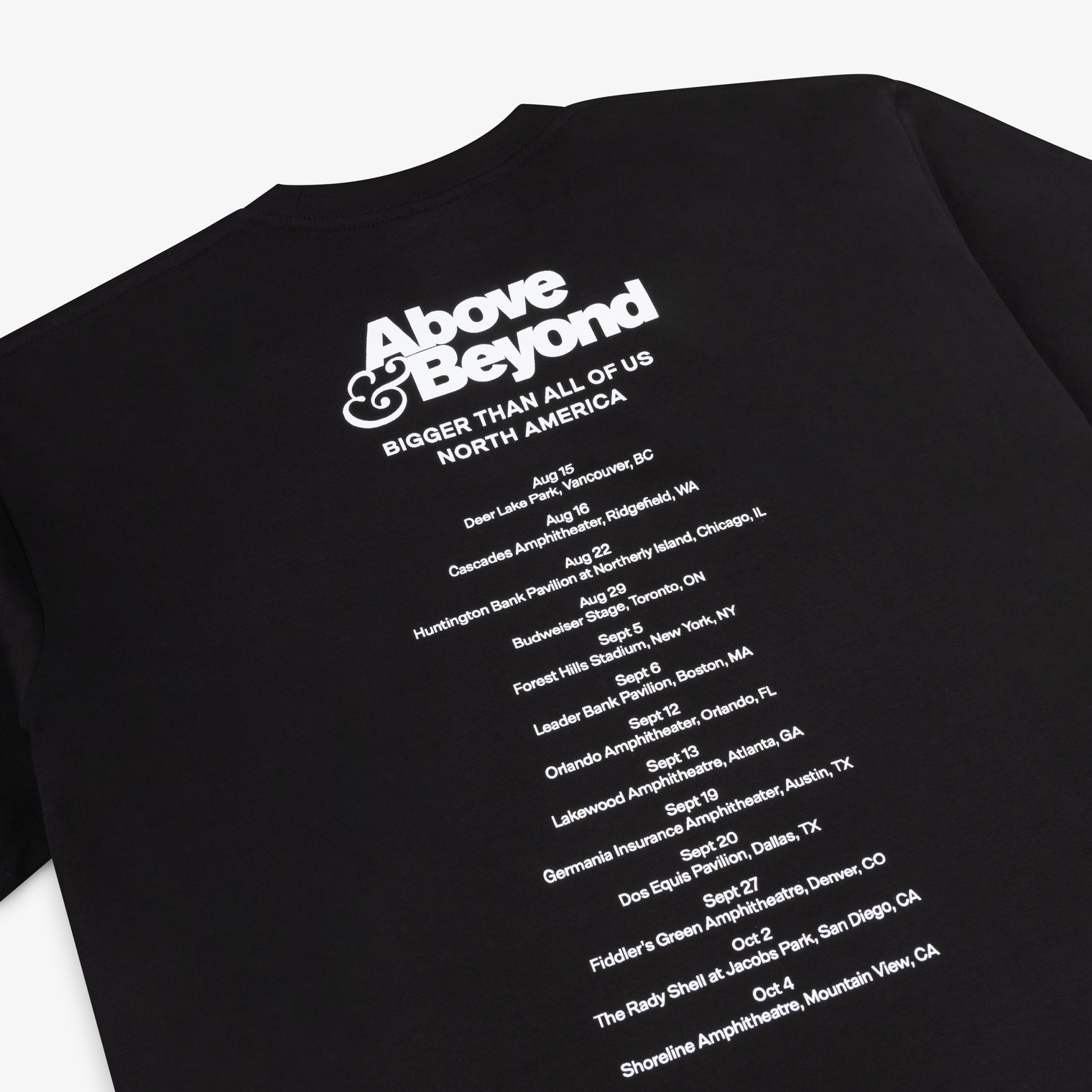 'Bigger Than All Of Us' US Tour Tee / Black