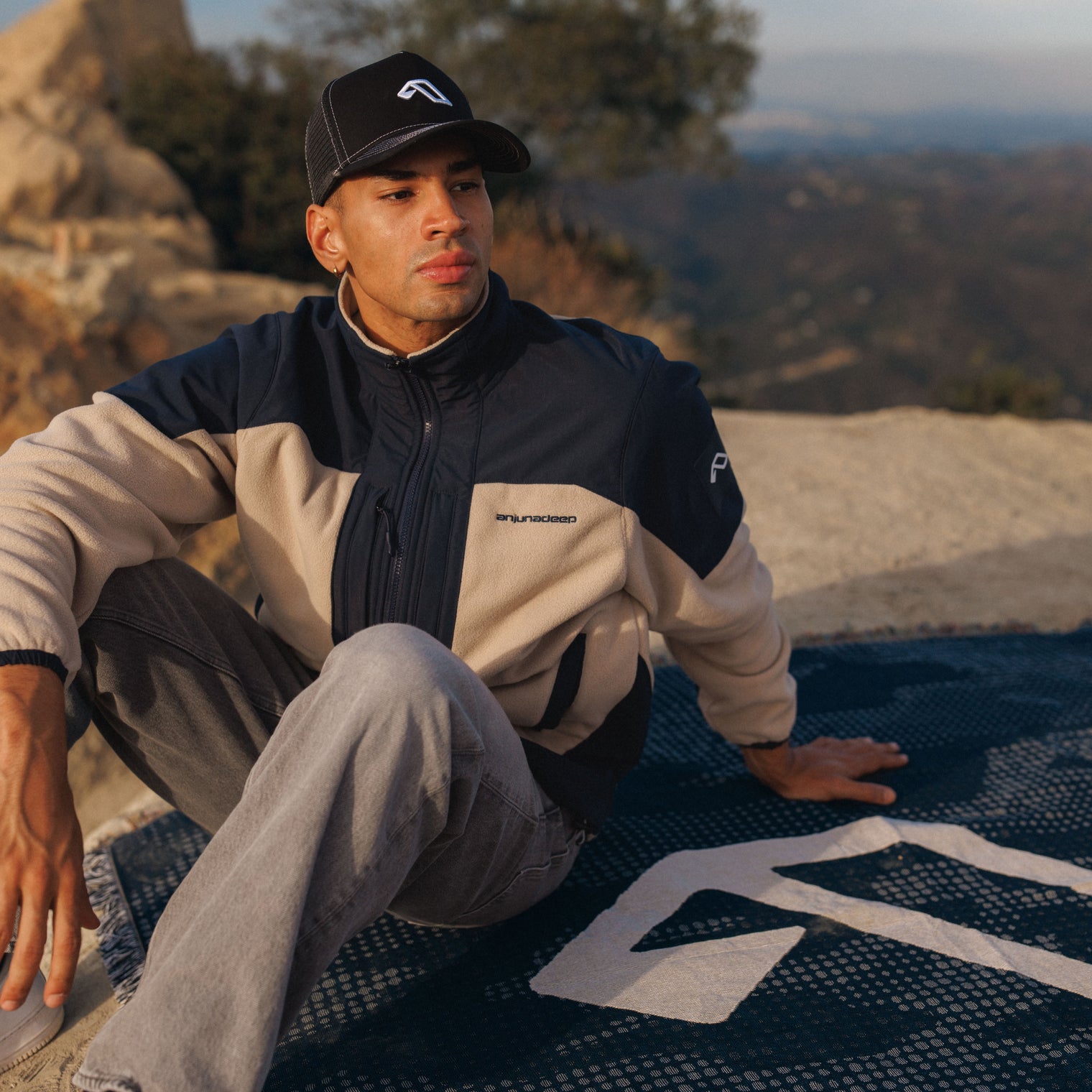 Anjunadeep Anjunadeep Heritage Fleece Jacket Fleece Jacket Anjunadeep Heritage Fleece Jacket - S