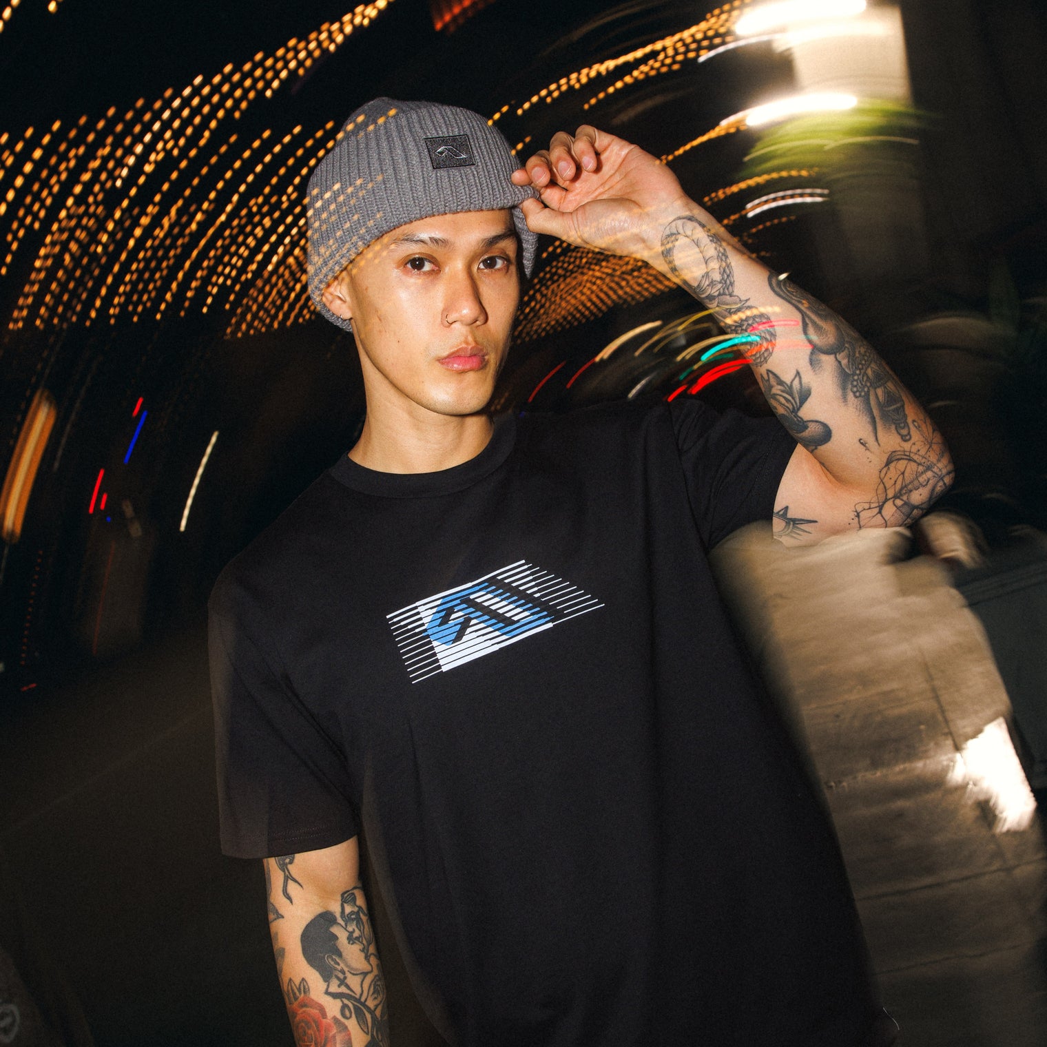 Anjuna Movement Graphic Tee / Black