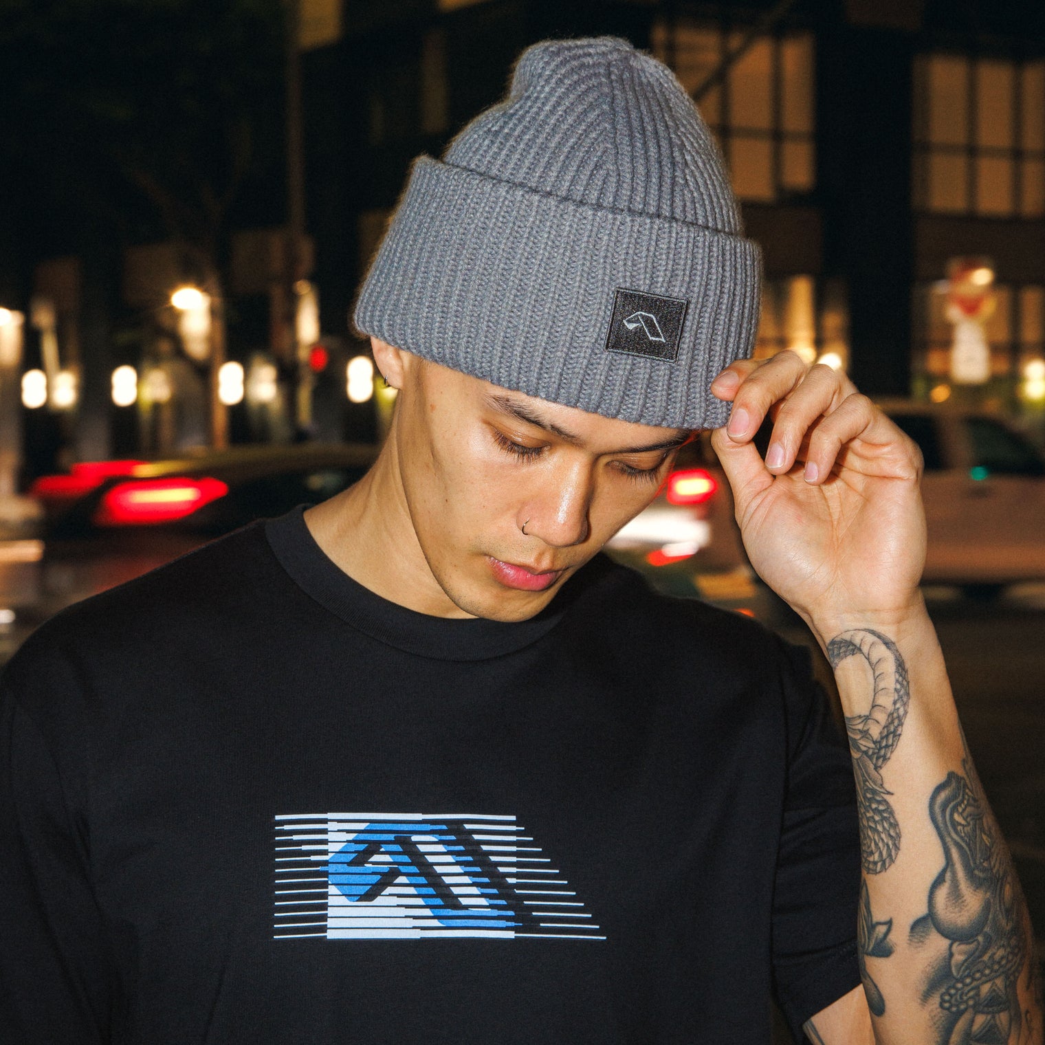 Anjuna Movement Graphic Tee / Black