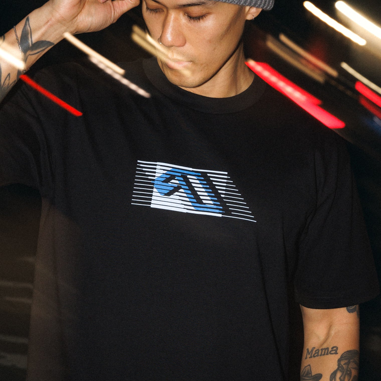 Anjuna Movement Graphic Tee / Black