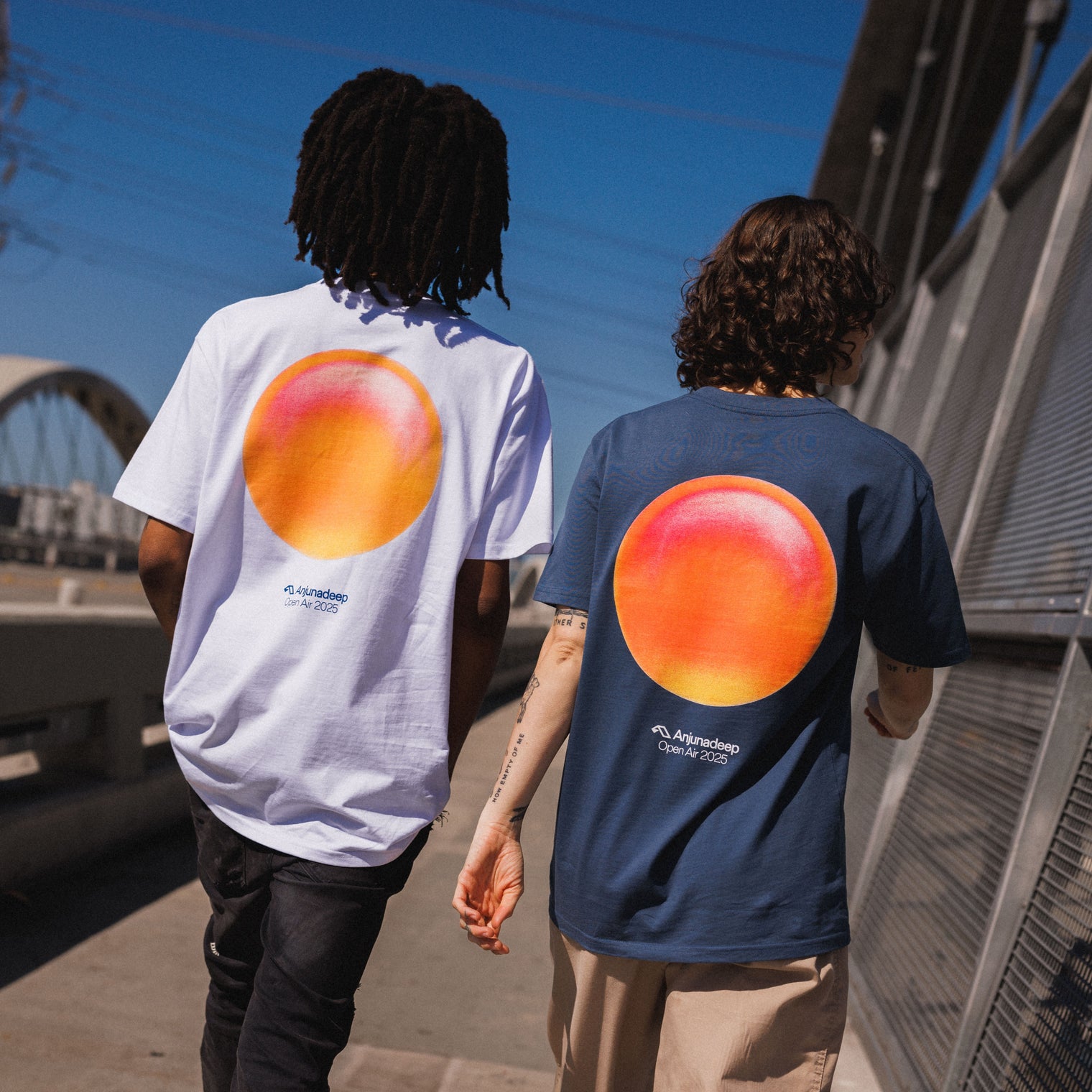 Anjunadeep Open Air 2025 Tee / White