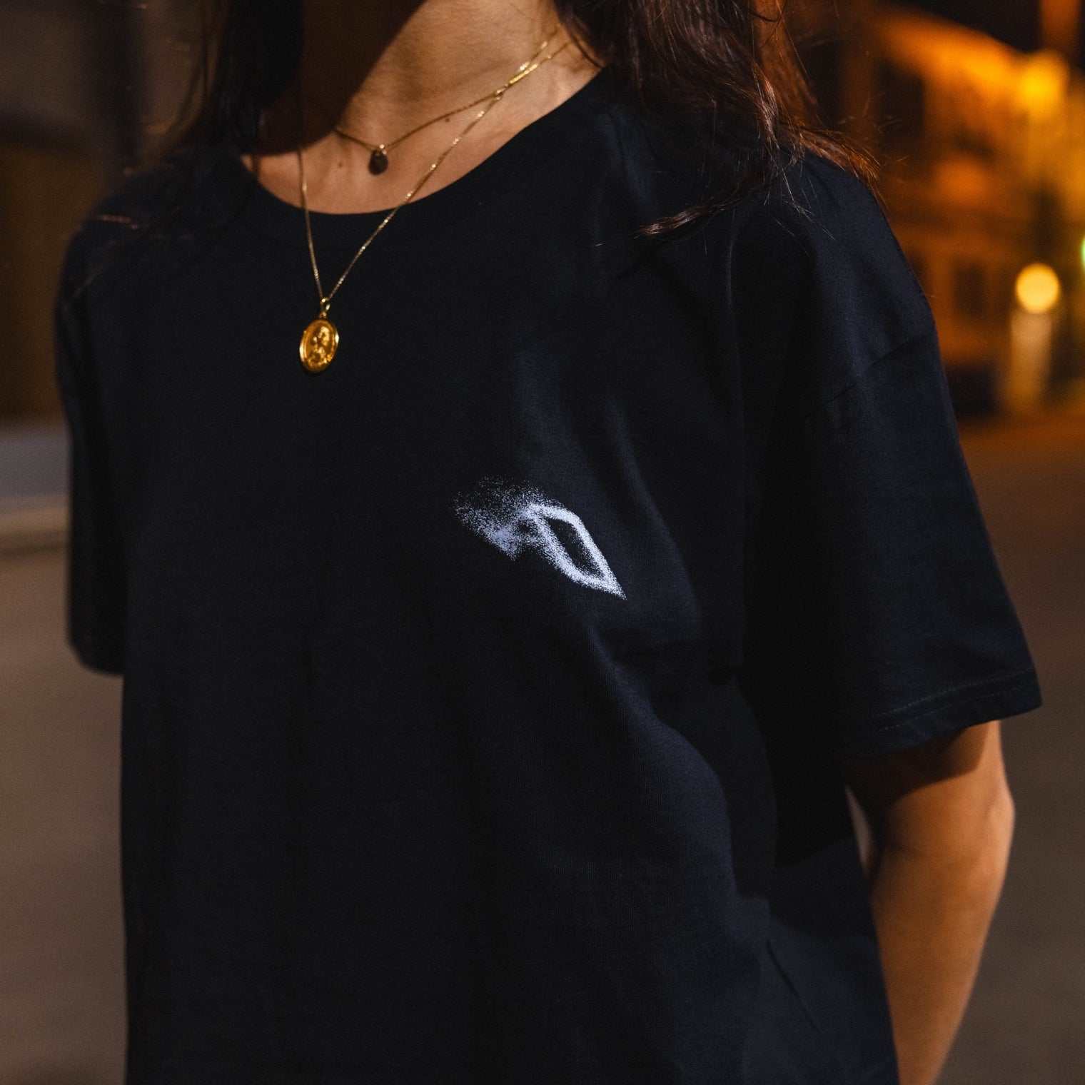 Anjunabeats Anjunabeats After Dark Crop Tee (Thermo Ink) Crop Tee Anjunabeats After Dark Crop Tee (Thermo Ink) - S