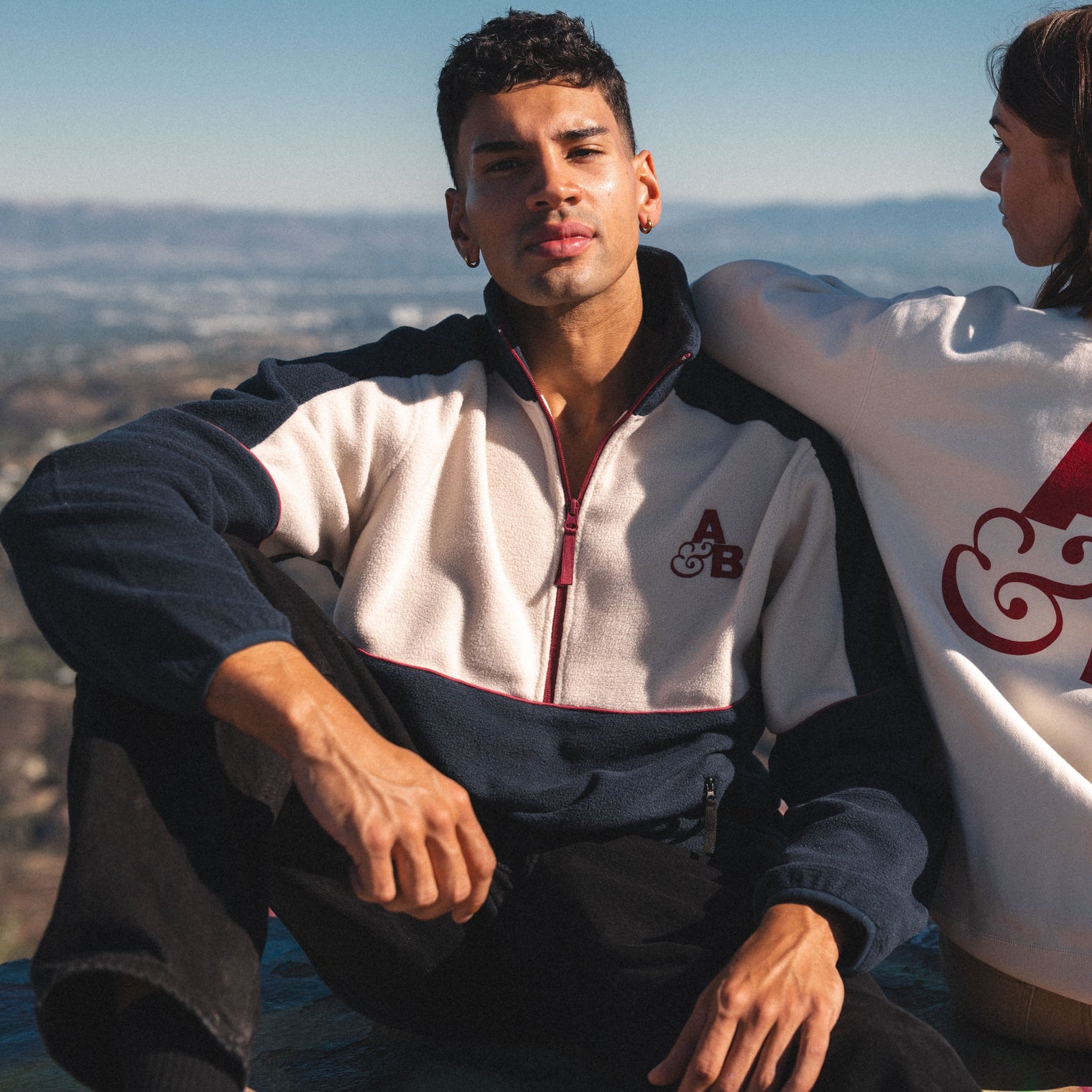 Above & Beyond Above & Beyond Quarter-Zip Fleece Jacket Fleece Jacket Above & Beyond Quarter-Zip Fleece Jacket - S