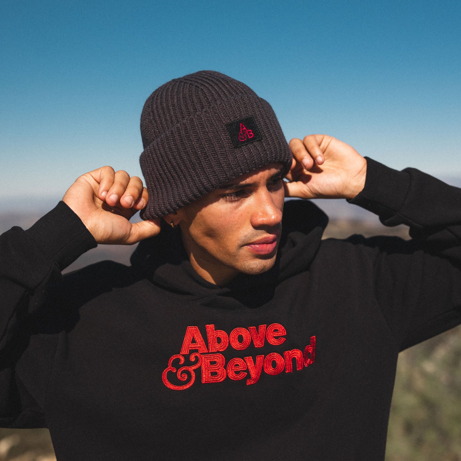 Above & Beyond Above & Beyond Beanie / Charcoal Beanie Above & Beyond Beanie / Charcoal - Default Title