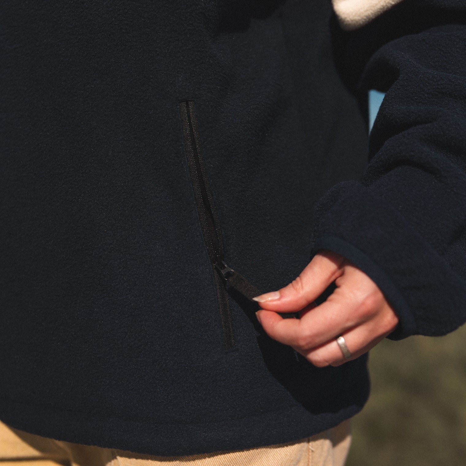Above & Beyond Above & Beyond Quarter-Zip Fleece Jacket Fleece Jacket Above & Beyond Quarter-Zip Fleece Jacket - S