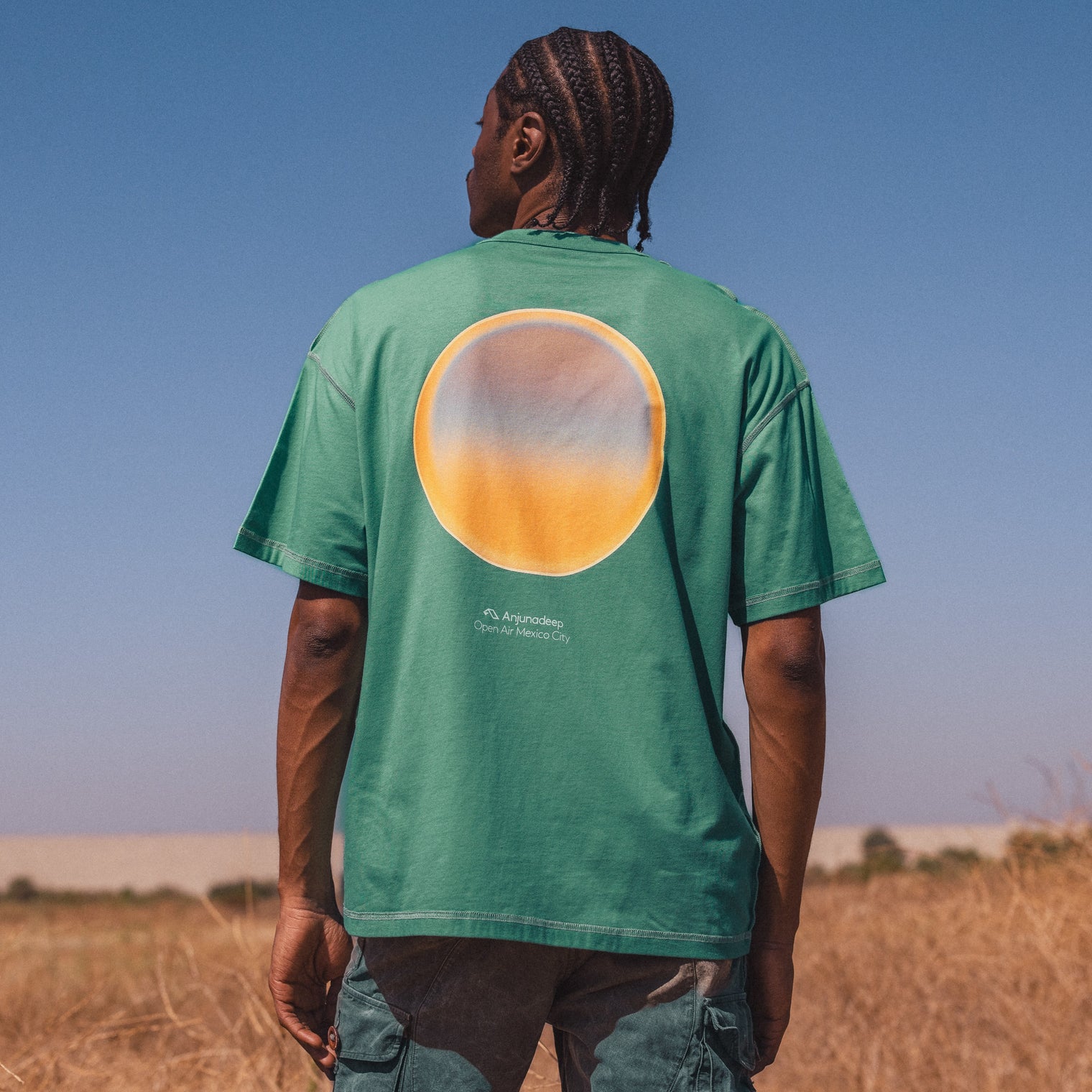 Anjunadeep Open Air Mexico City Contrast Stitch Tee (Online pre-sale exclusive)