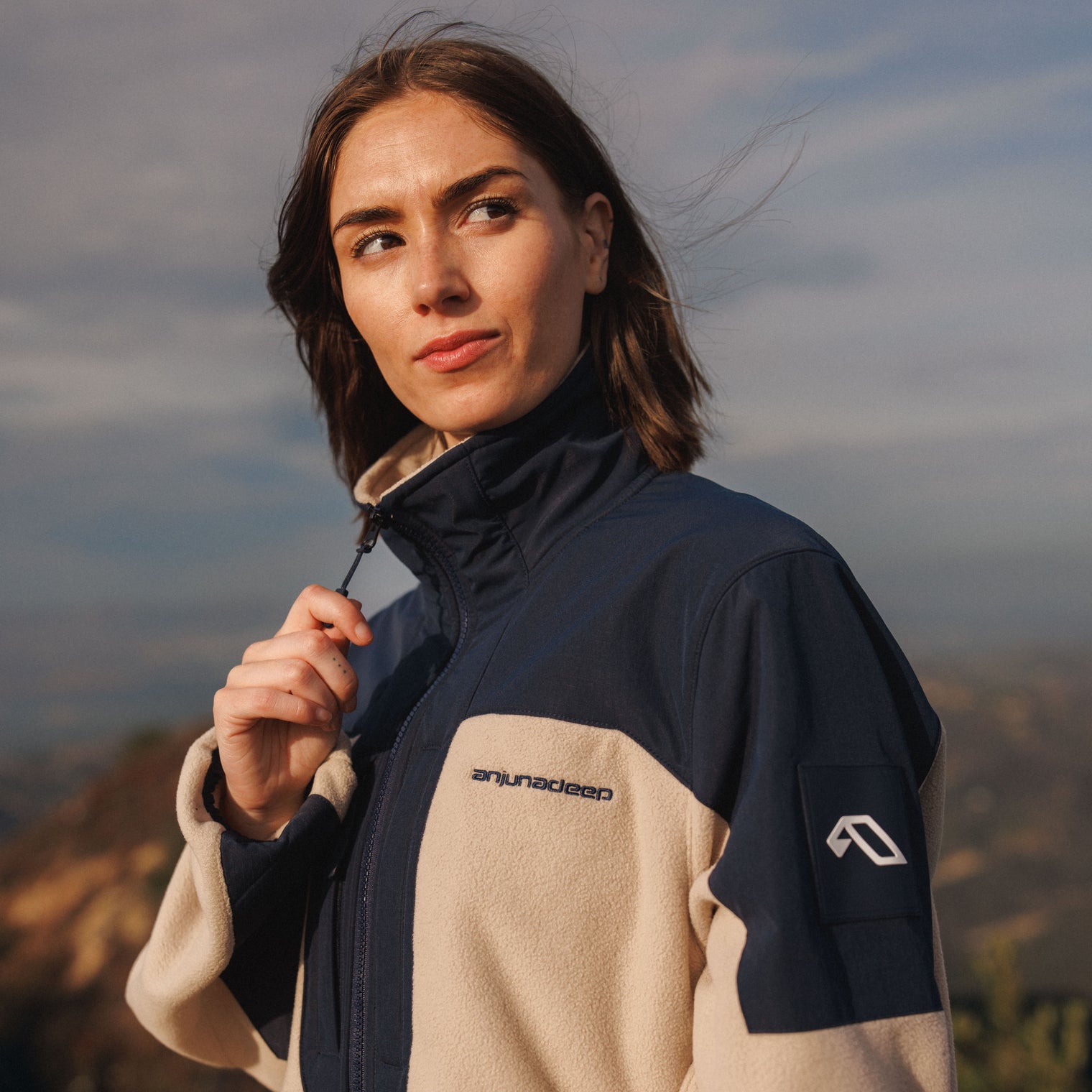 Anjunadeep Anjunadeep Heritage Fleece Jacket & Long Sleeve Tee (Bundle) Bundle Anjunadeep Heritage Fleece Jacket & Long Sleeve Tee (Bundle) - S / S