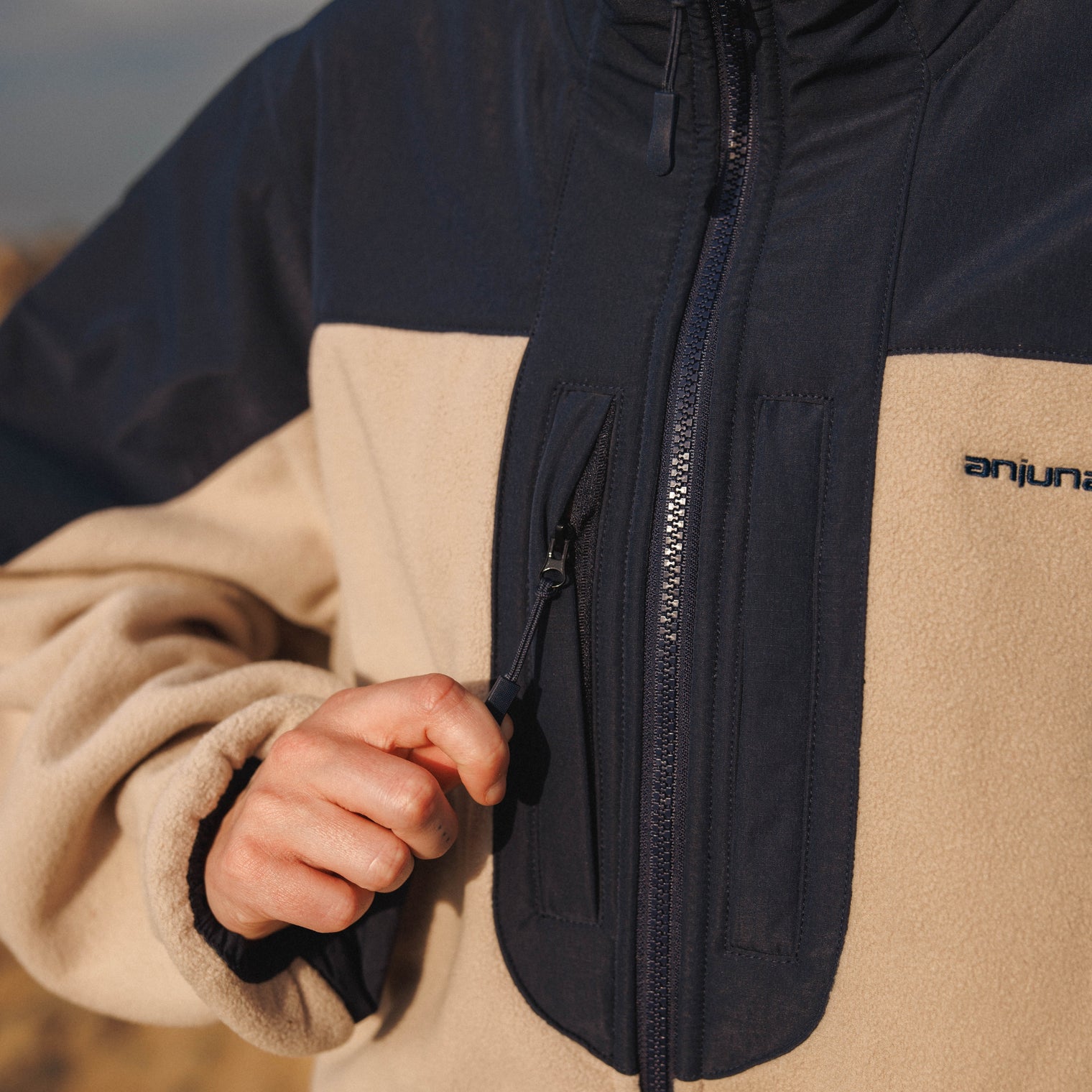 Anjunadeep Anjunadeep Heritage Fleece Jacket Fleece Jacket Anjunadeep Heritage Fleece Jacket - S