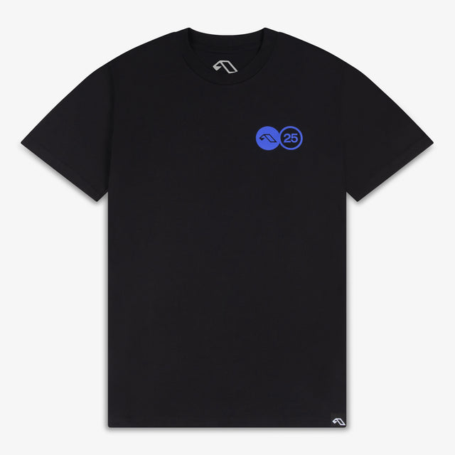 Anjuna Anjuna25 Puff Print Tee / Black Tee Anjuna25 Puff Print Tee / Black - S