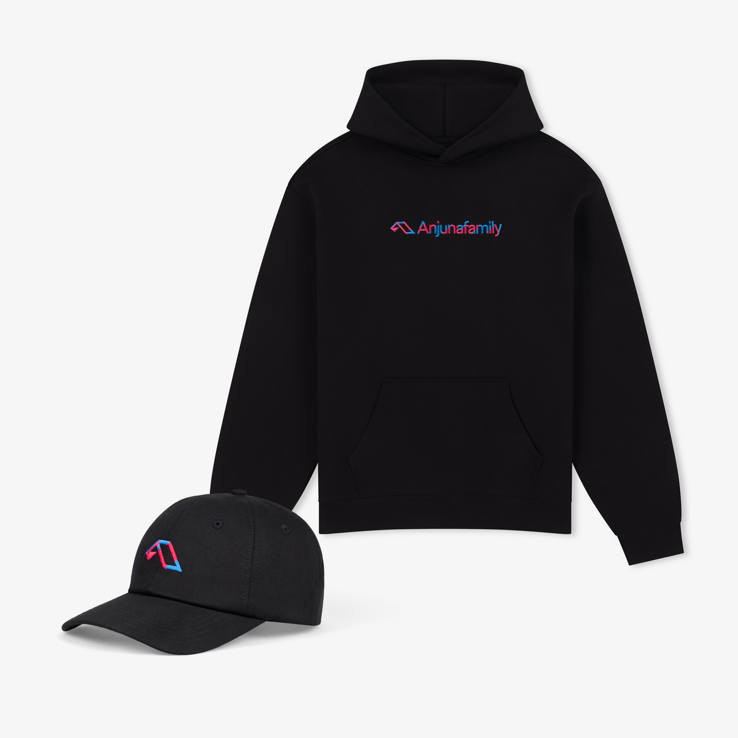 Anjunafamily Hoodie & Dad Hat Bundle