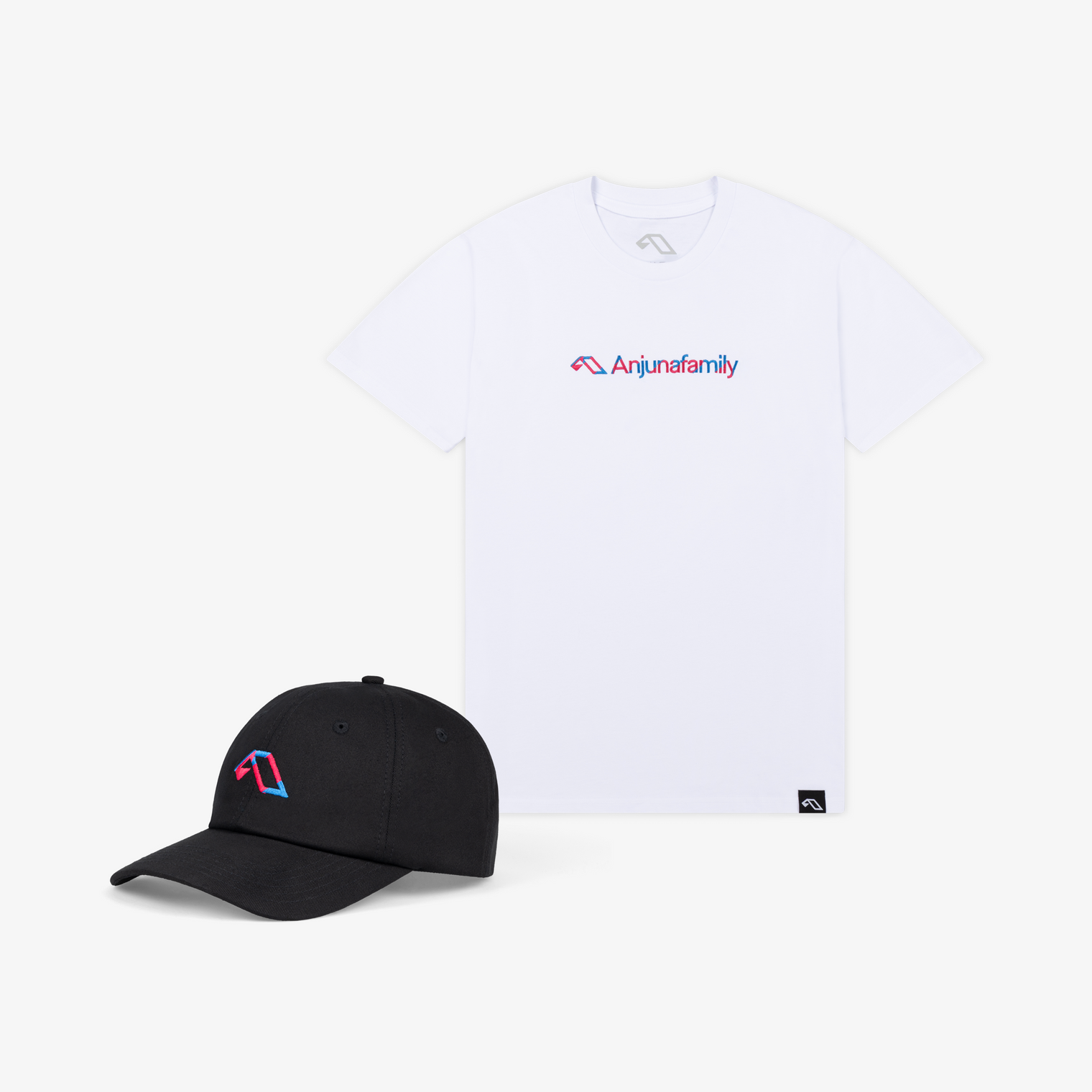 Anjunafamily Tee & Dad Hat Bundle