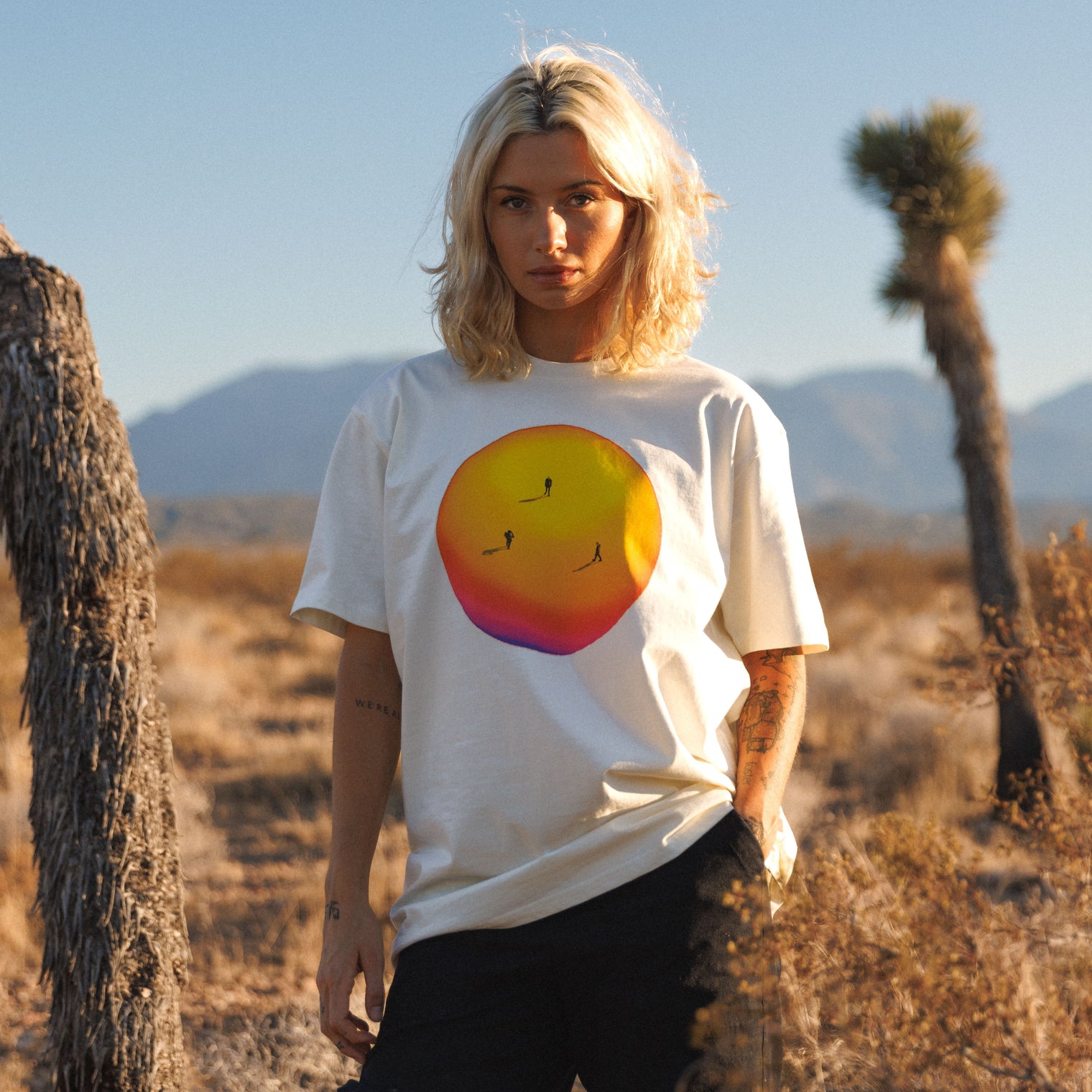 'Bigger Than All Of Us' US Tour Tee / Natural