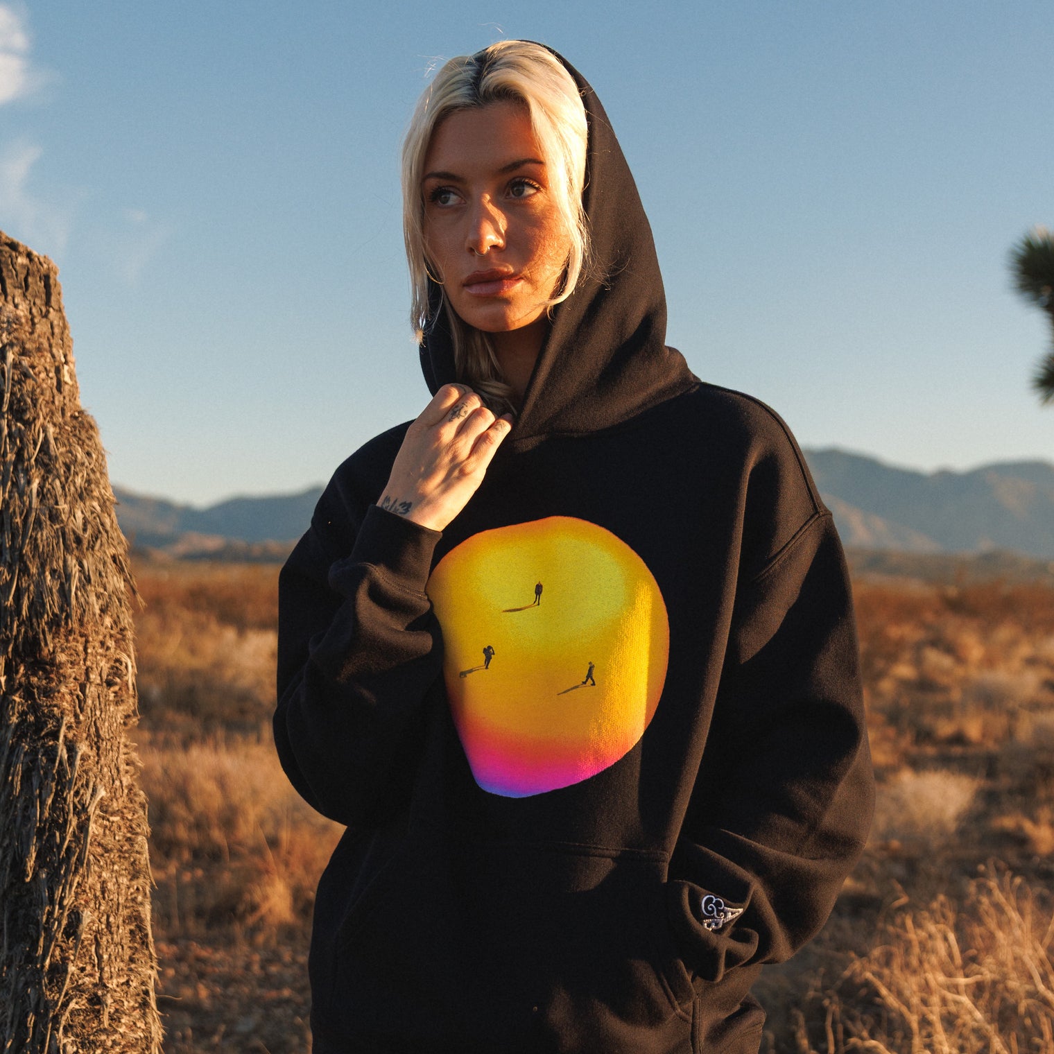 'Bigger Than All Of Us' US Tour Hoodie / Black