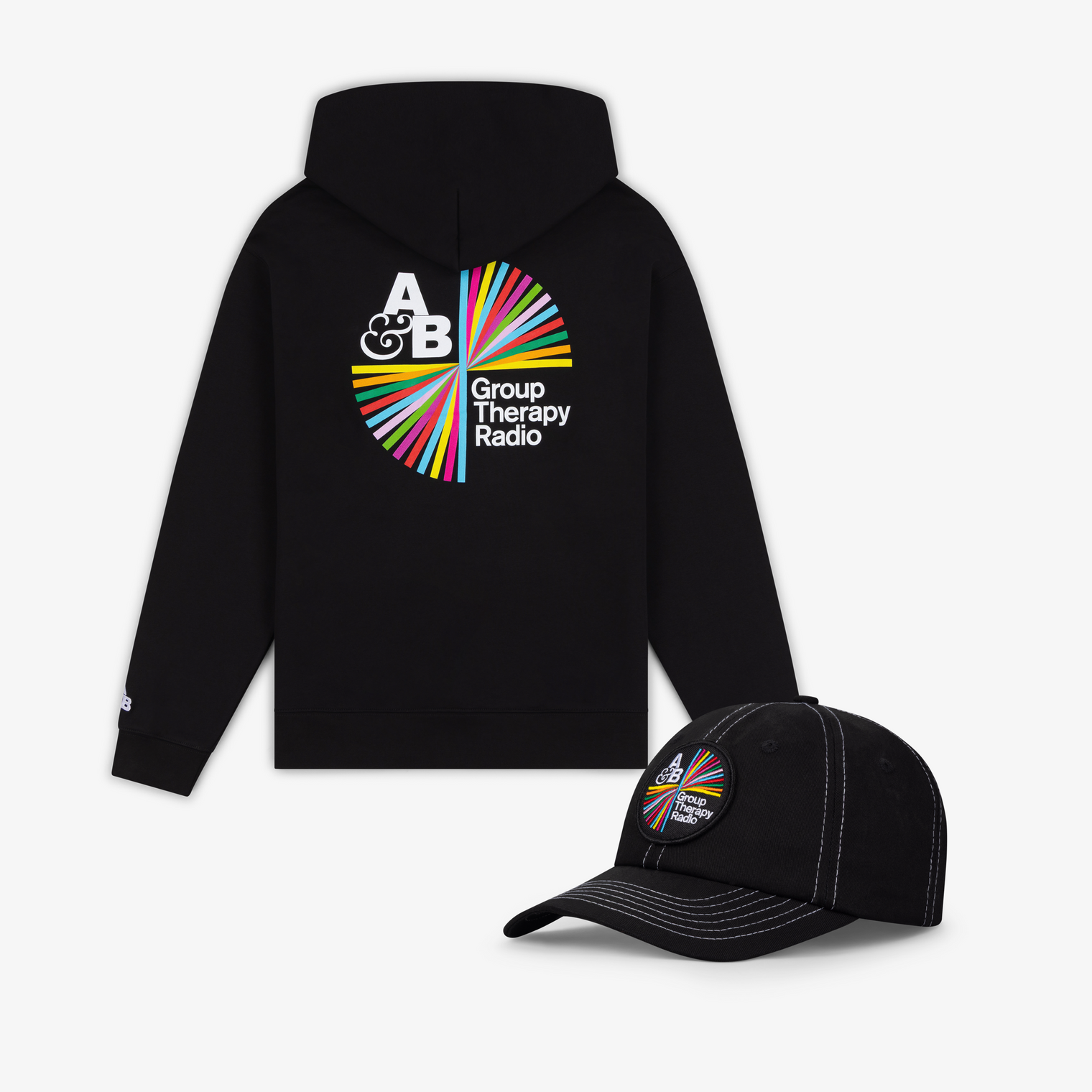 Group Therapy Radio Hoodie & Dad Hat Bundle