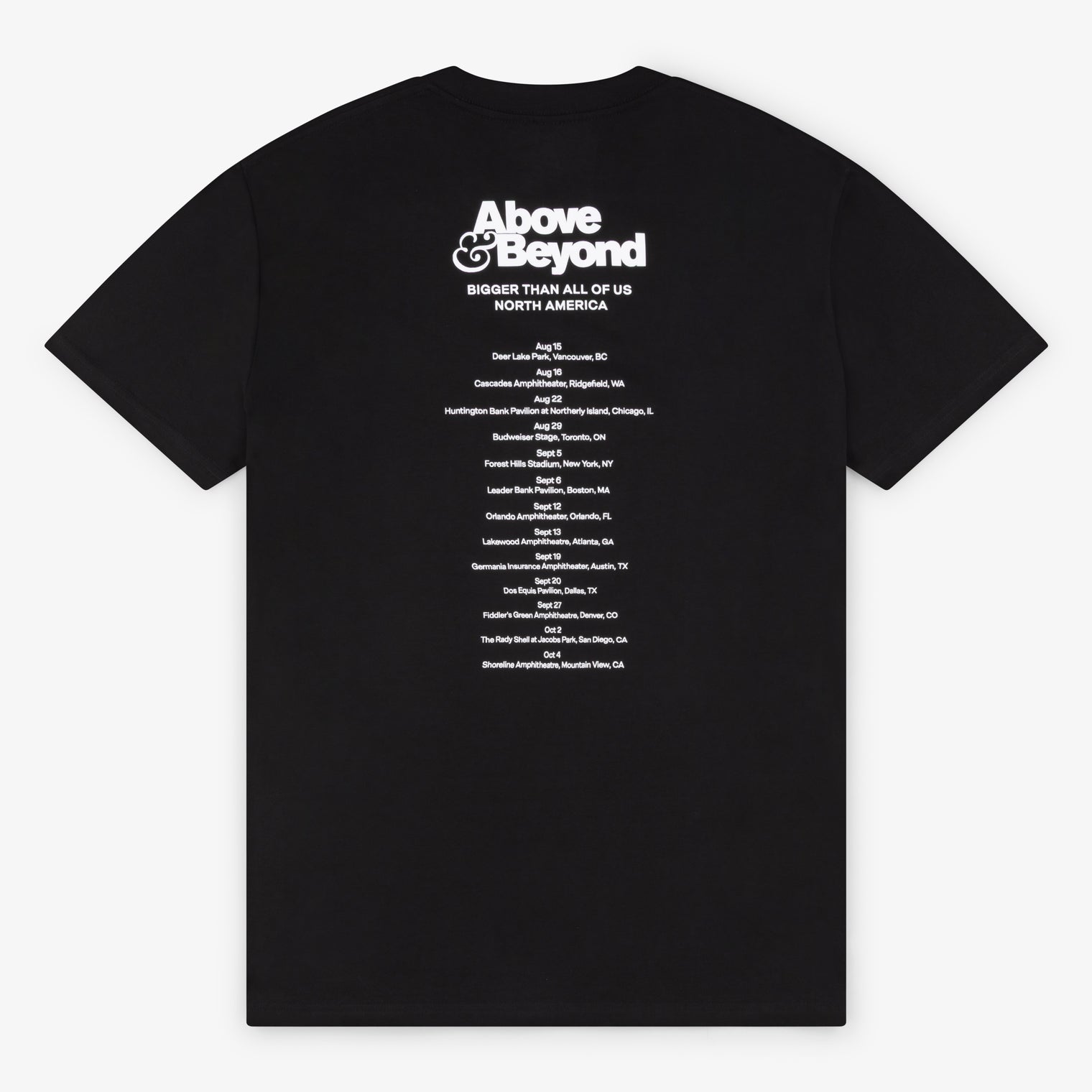 'Bigger Than All Of Us' US Tour Tee / Black