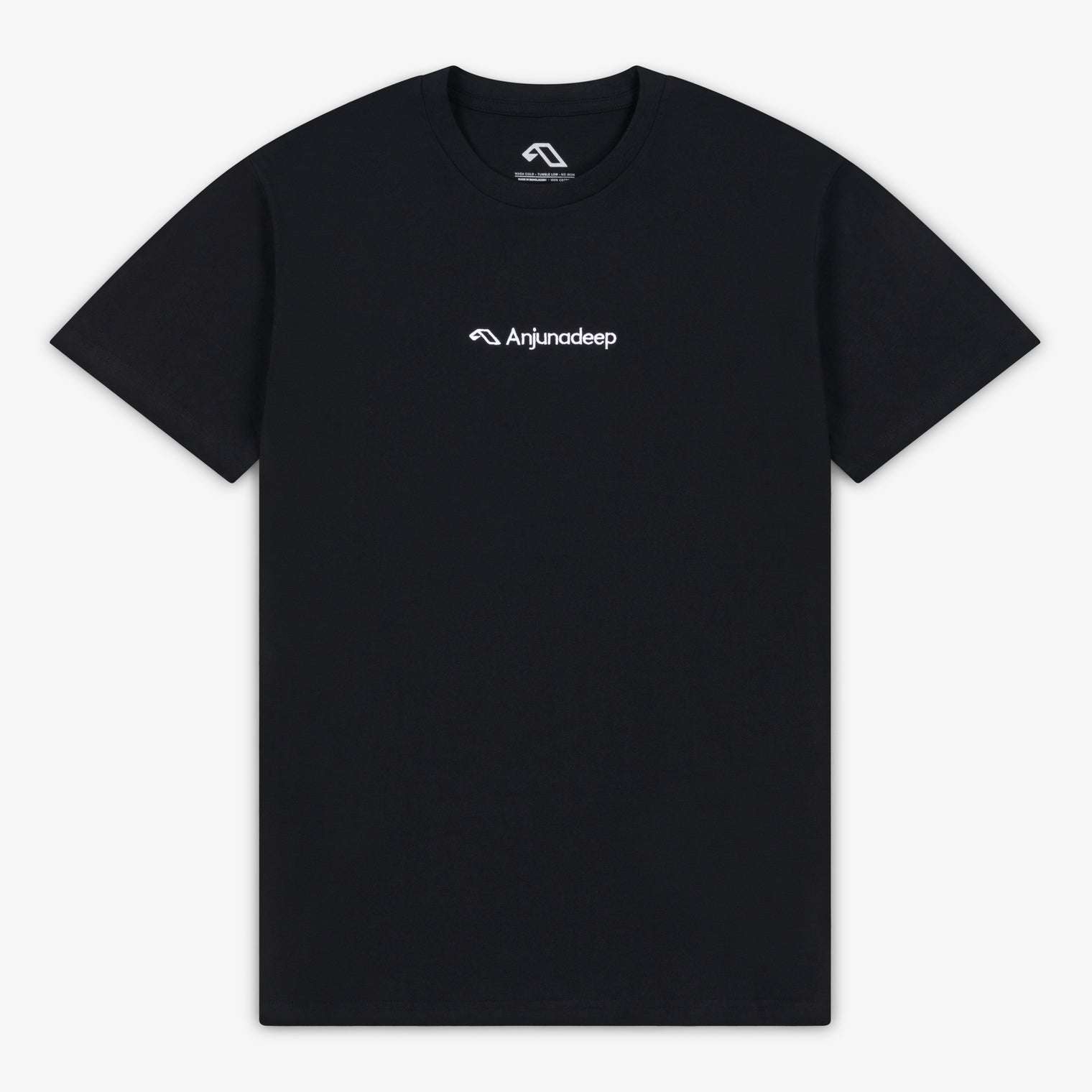 Anjunadeep Anjunadeep Type Logo Tee / Black Tee Anjunadeep Type Logo Tee / Black - S