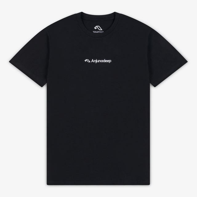 Anjunadeep Anjunadeep Type Logo Tee / Black Tee Anjunadeep Type Logo Tee / Black - S