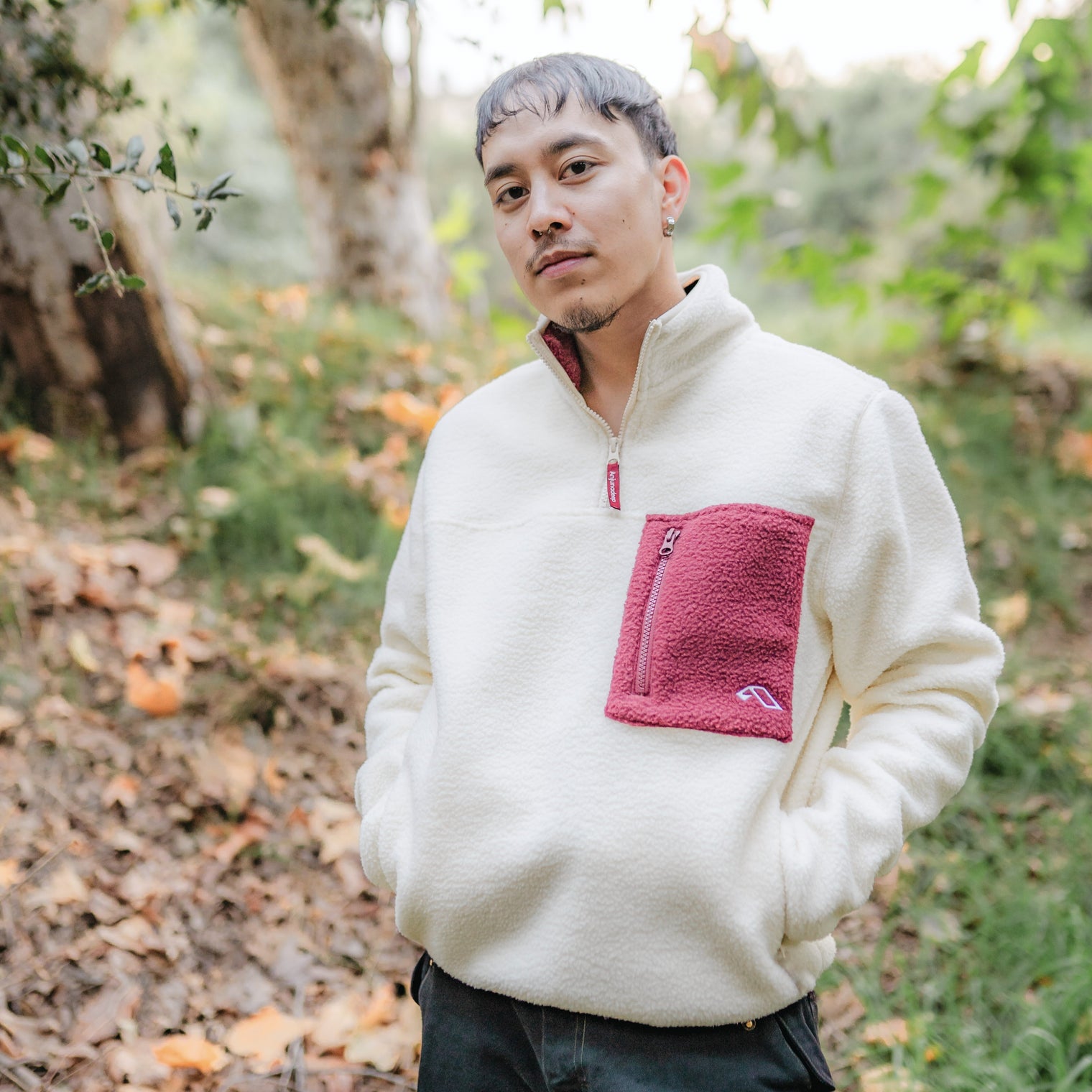 Anjunadeep Anjunadeep Quarter-zip Sherpa Fleece Quarter Zip Anjunadeep Quarter-zip Sherpa Fleece - S