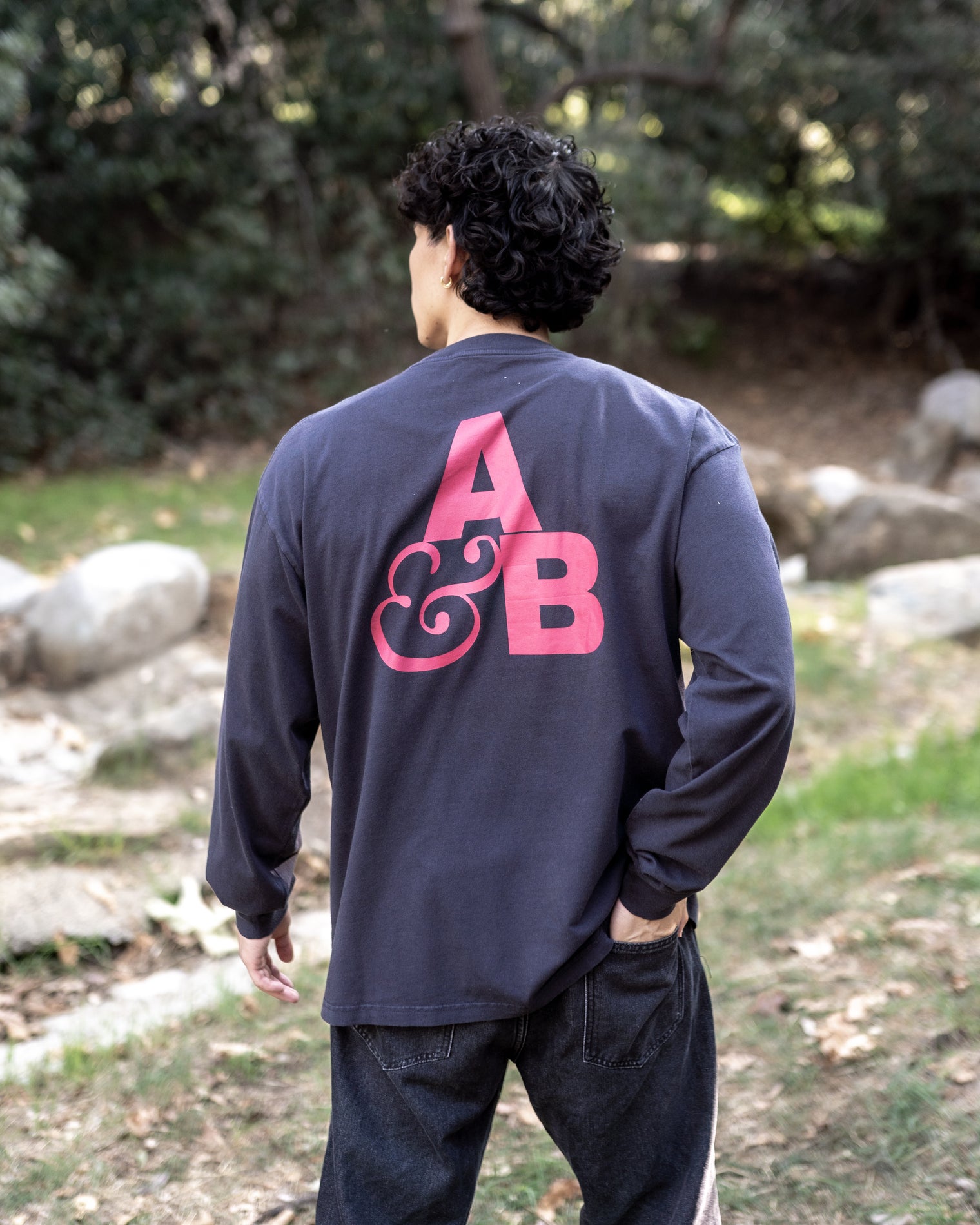 Above & Beyond Above & Beyond Charcoal Long Sleeve Tee Long Sleeve Above & Beyond Charcoal Long Sleeve Tee - S