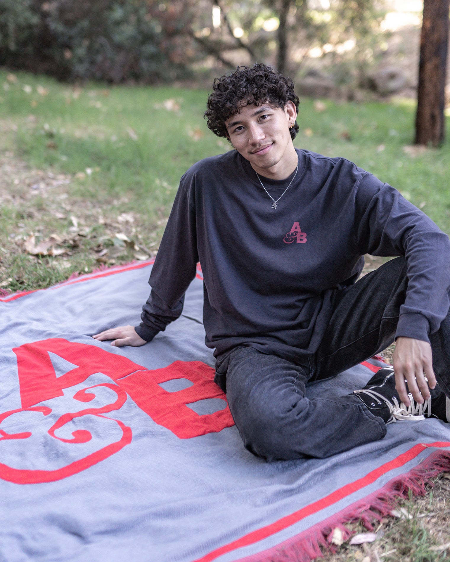 Above & Beyond Above & Beyond Charcoal Long Sleeve Tee Long Sleeve Above & Beyond Charcoal Long Sleeve Tee - S