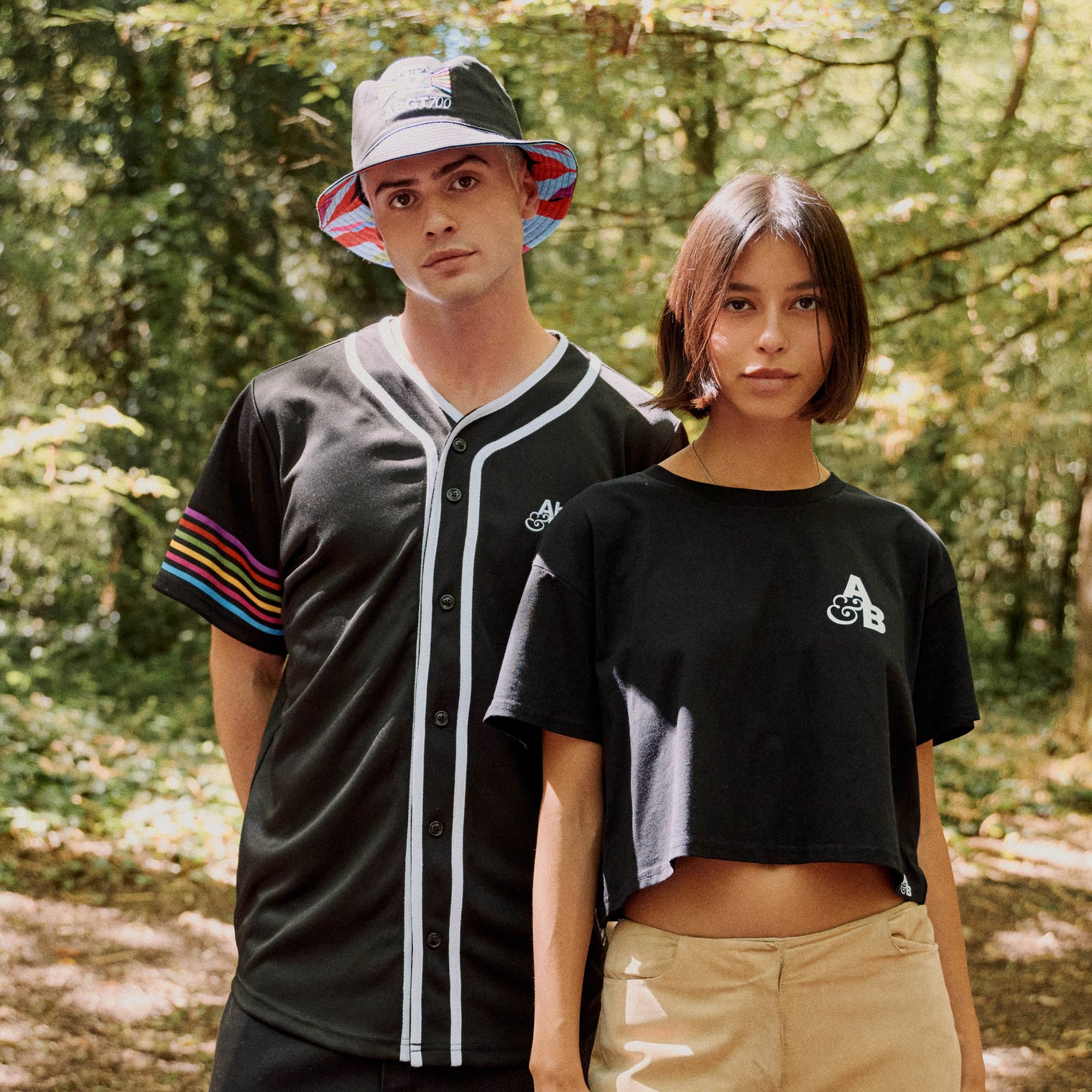 ABGT700 Logo Crop Tee / Black (Pre-sale)
