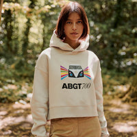ABGT700 Crop Hoodie / Bone (Pre-sale)