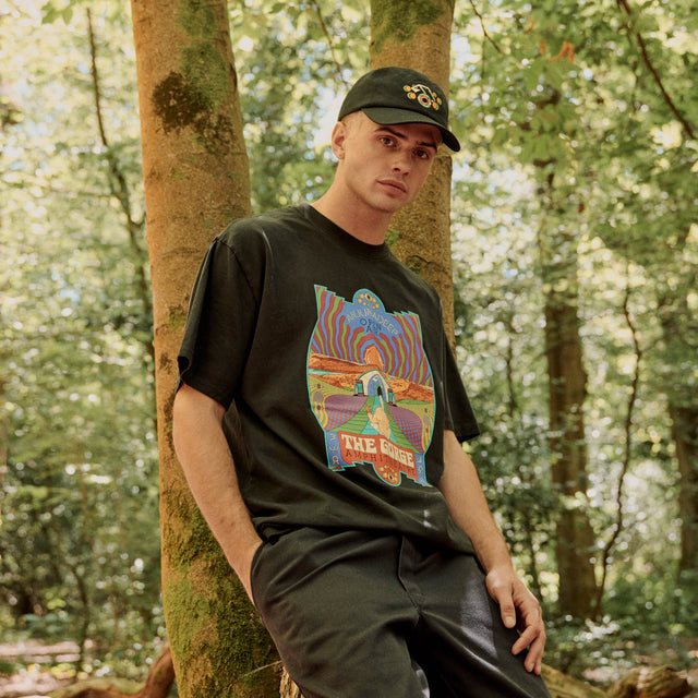 Anjunadeep Open Air (The Gorge) x Andrew McGranahan Dad Hat / Black (Pre-sale)