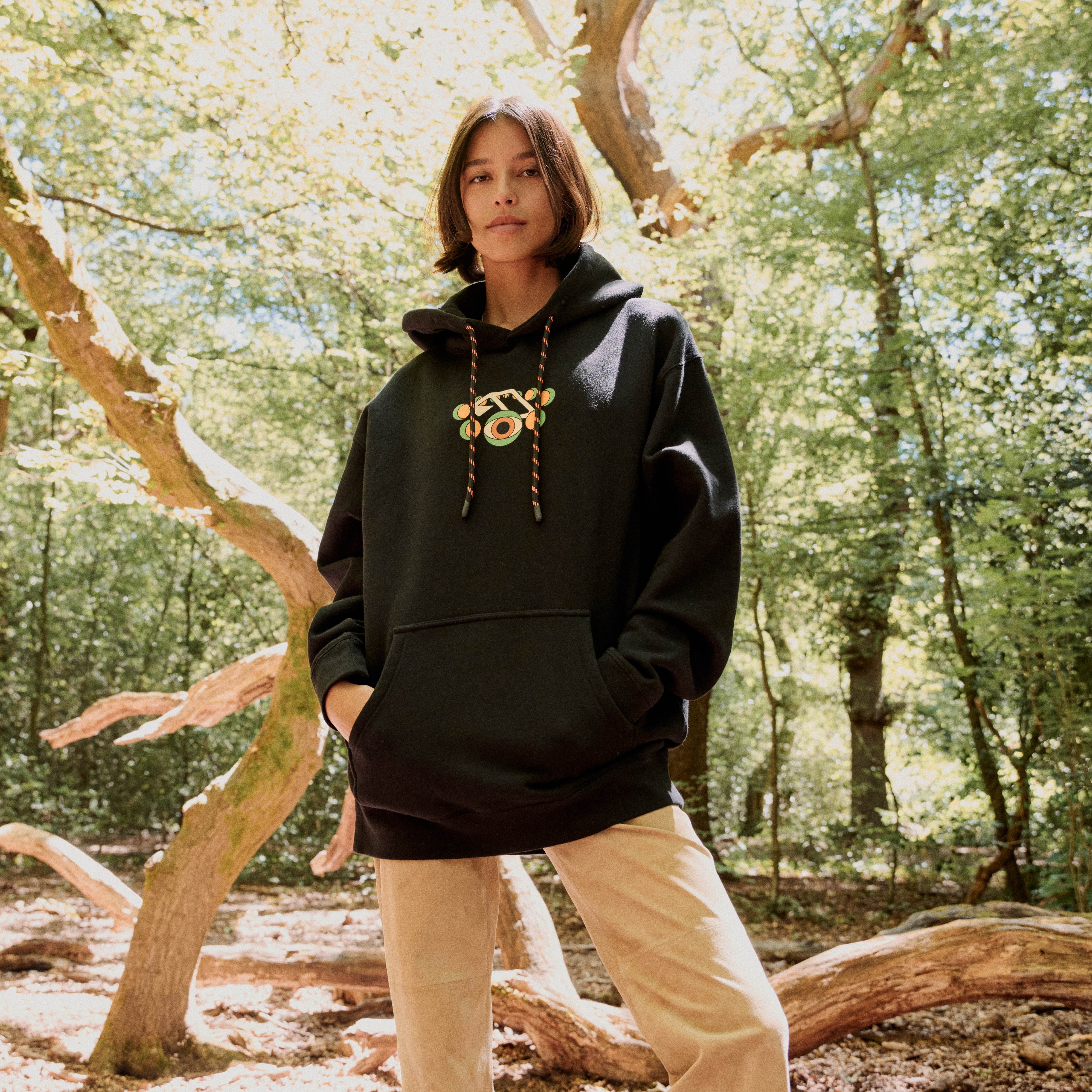Anjunadeep Open Air (The Gorge) x Andrew McGranahan Hoodie / Black