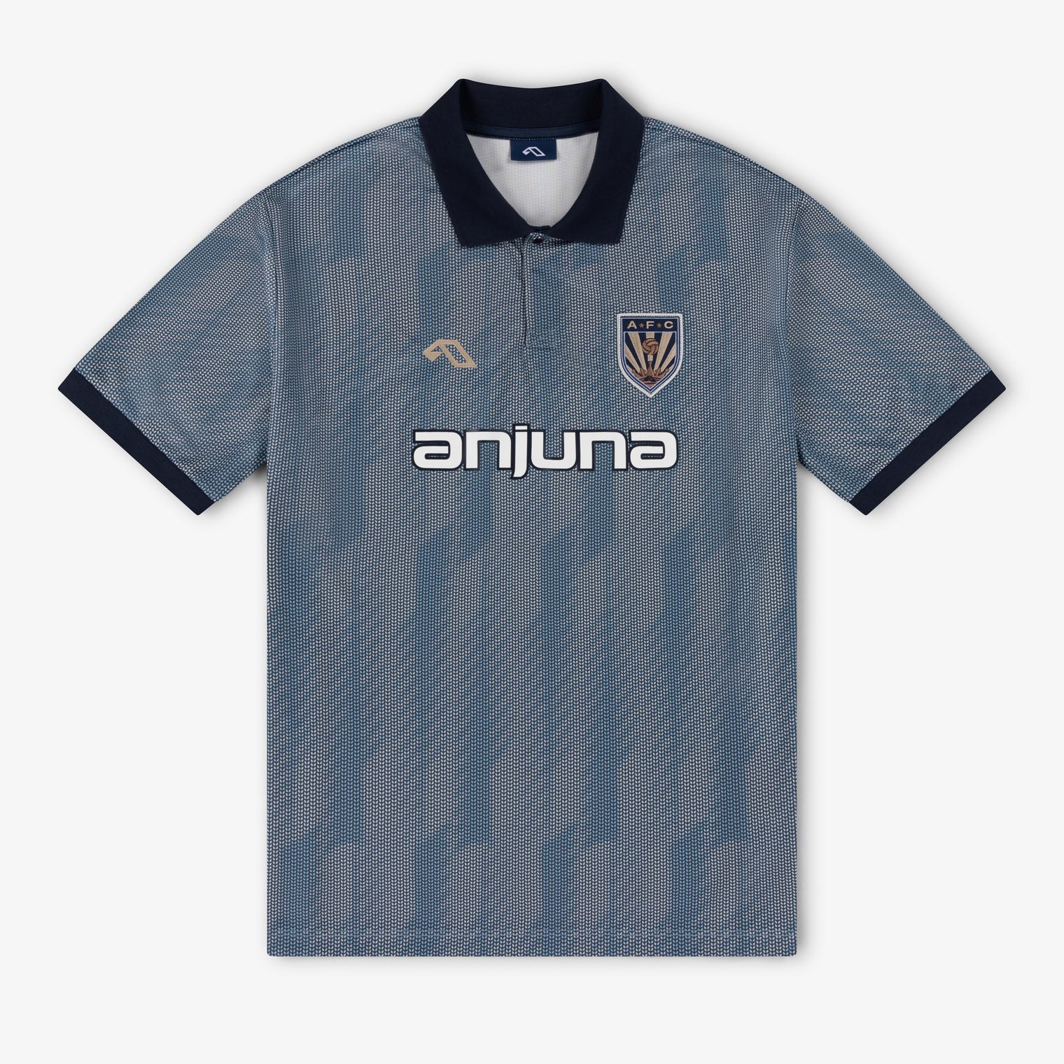 Anjuna Vintage Short Sleeve Soccer Jersey / Slate Blue