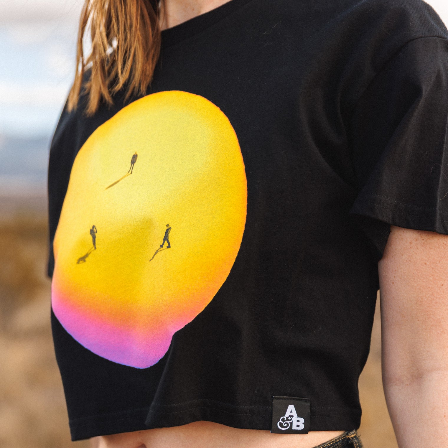 'Bigger Than All Of Us' Crop Tee