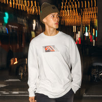 Anjuna Movement Graphic Long Sleeve Tee / Faded Bone