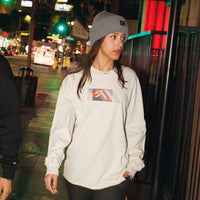 Anjuna Movement Graphic Long Sleeve Tee / Faded Bone