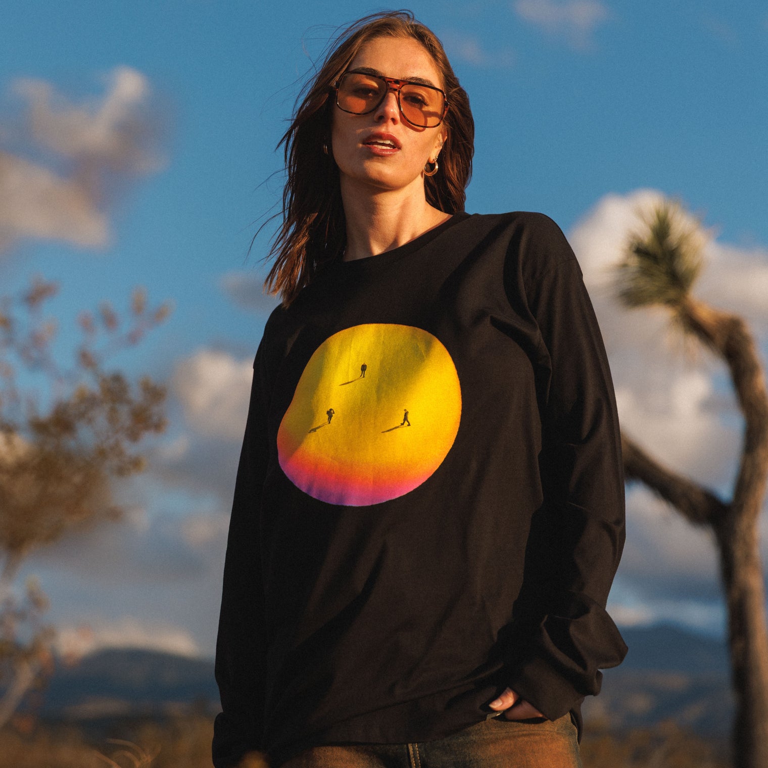 'Bigger Than All Of Us' Long Sleeve Tee