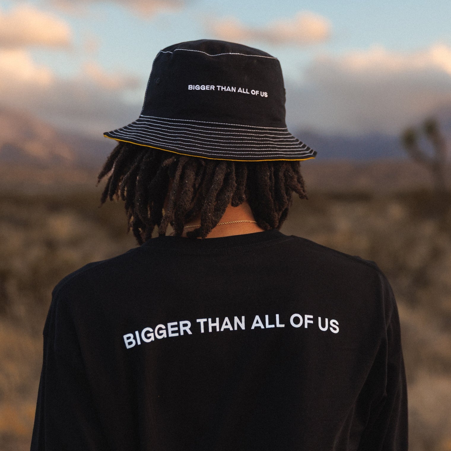 'Bigger Than All Of Us' Bucket Hat