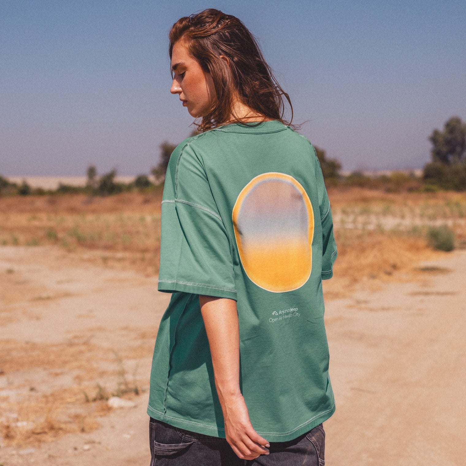 Anjunadeep Open Air Mexico City Contrast Stitch Tee (Online pre-sale exclusive)