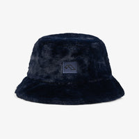 Anjuna Reversible Fluffy Bucket Hat / Black & Blue