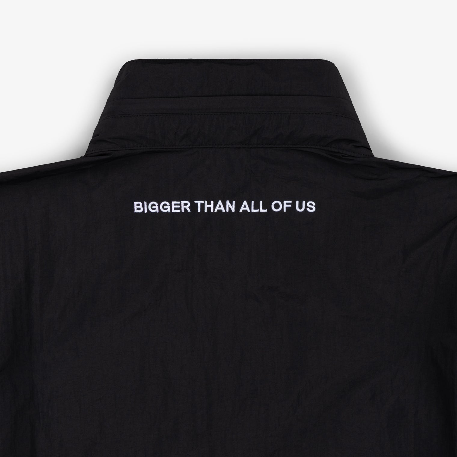 'Bigger Than All Of Us' Premium Hooded Zipped Jacket