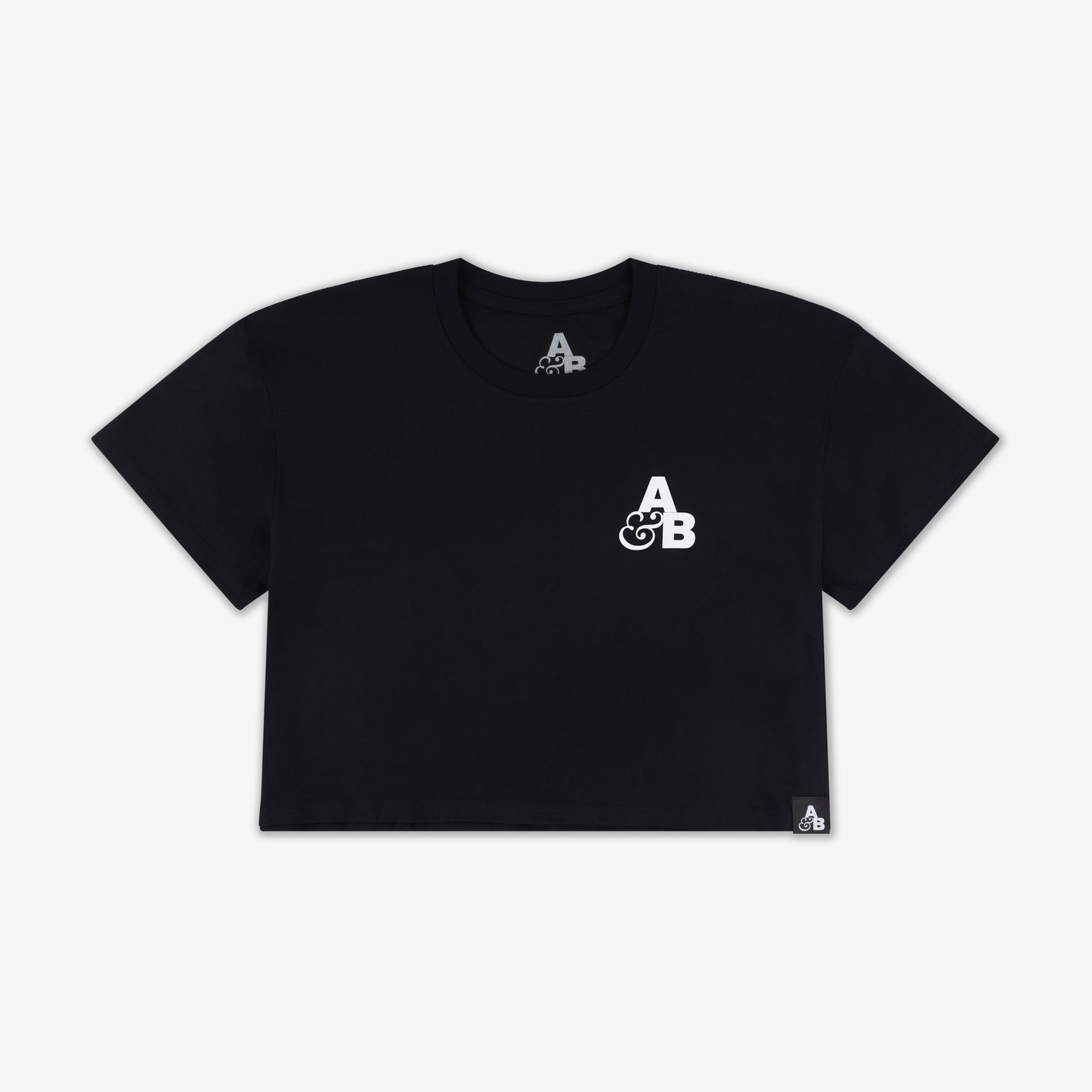 ABGT700 Logo Crop Tee / Black (Pre-sale)
