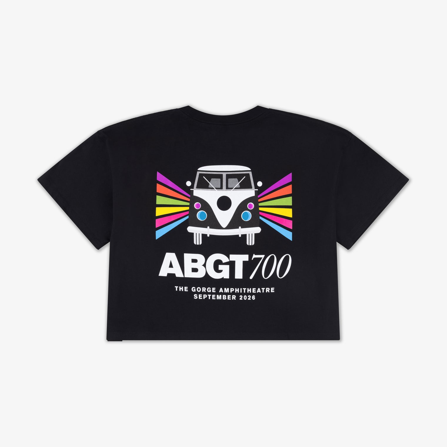 ABGT700 Logo Crop Tee / Black (Pre-sale)