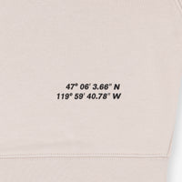 ABGT700 Crop Hoodie / Bone (Pre-sale)