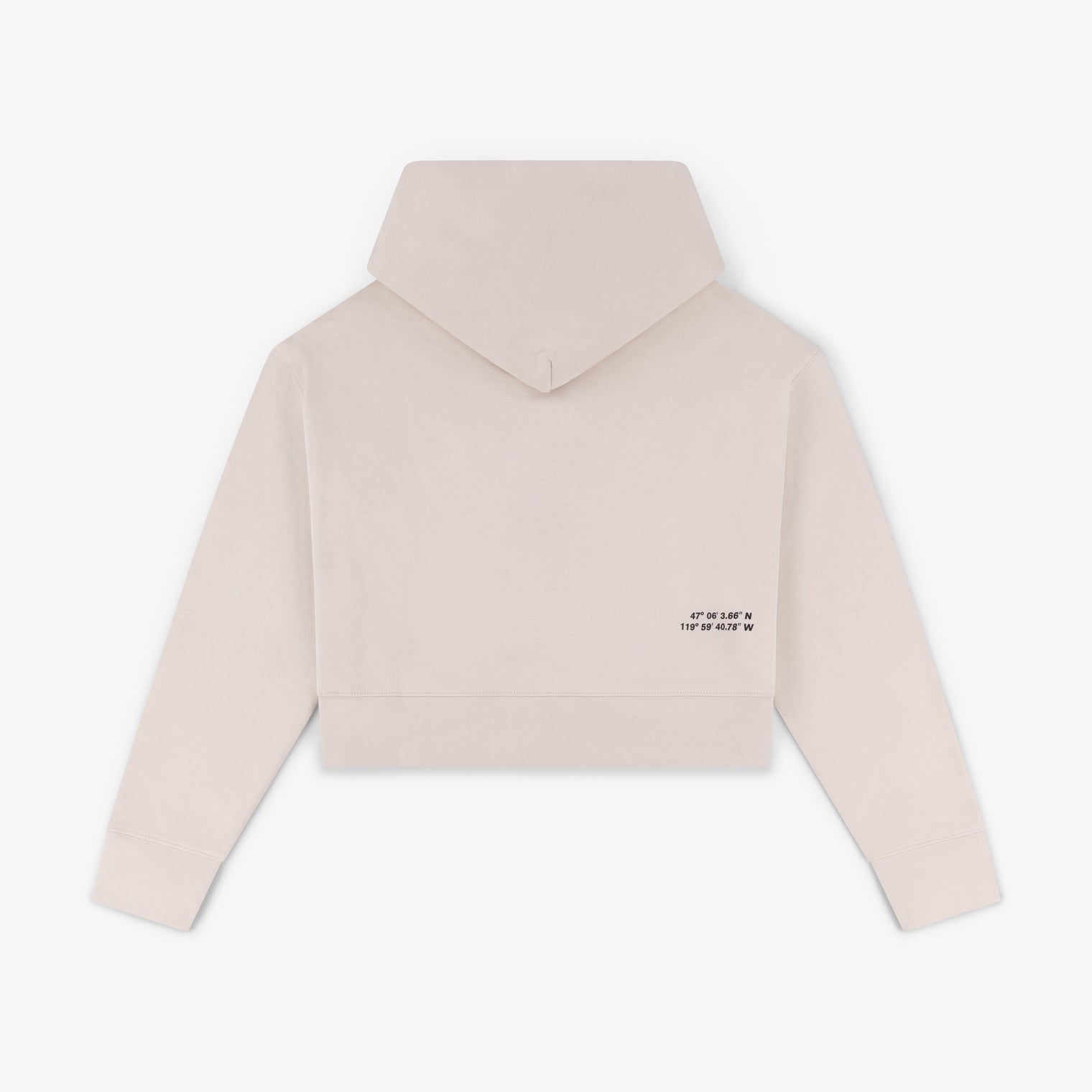 ABGT700 Crop Hoodie / Bone (Pre-sale)