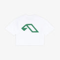 Anjuna Anjuna25 Puff Print Crop Tee / White Crop Tee Anjuna25 Puff Print Crop Tee / White - XS