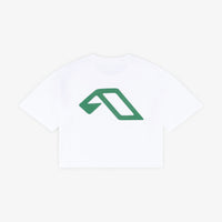 Anjuna Anjuna25 Puff Print Crop Tee / White Crop Tee Anjuna25 Puff Print Crop Tee / White - XS