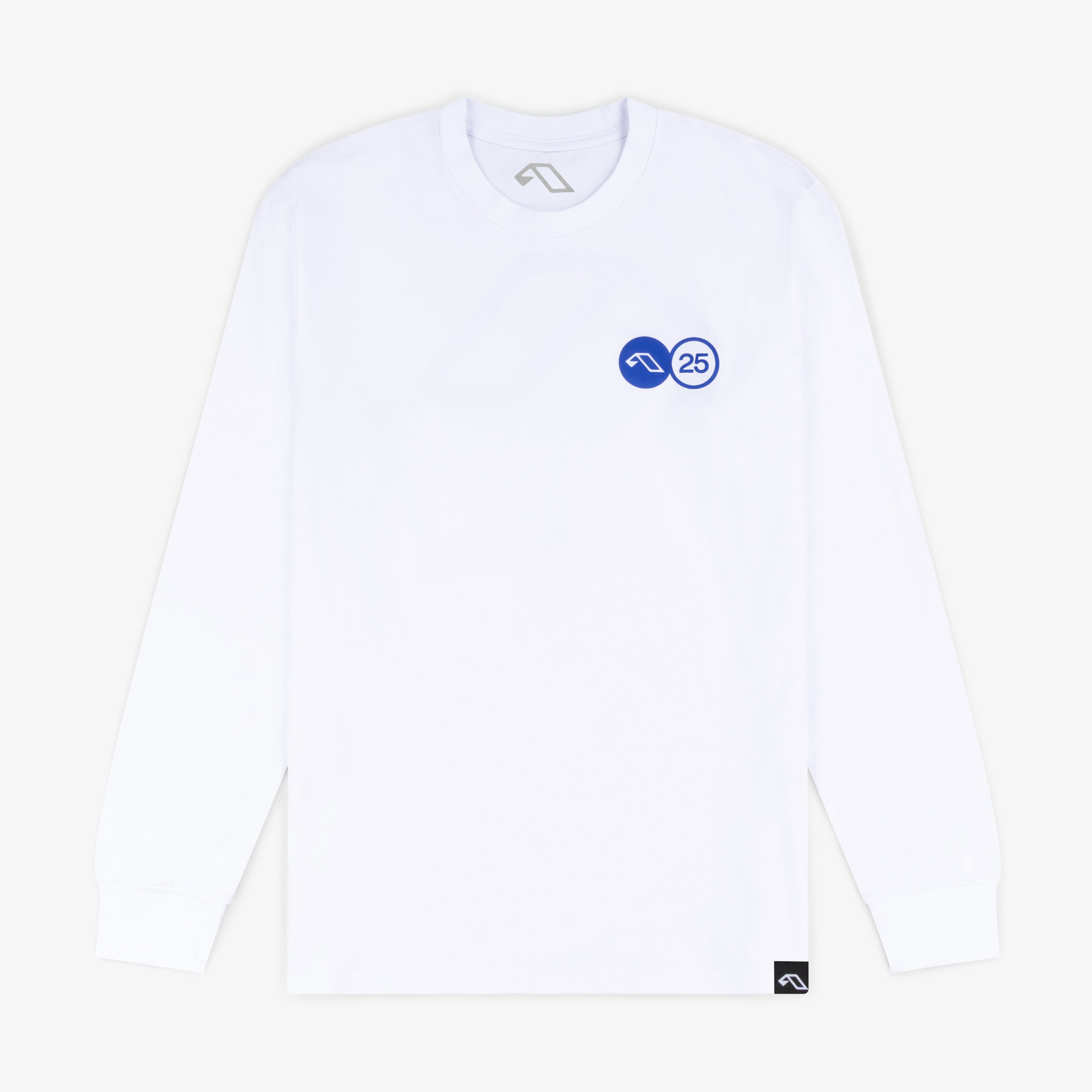 Anjuna25 Puff Print Long Sleeve Tee / White – Anjunastore