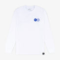 Anjuna Anjuna25 Puff Print Long Sleeve Tee / White Long Sleeve Anjuna25 Puff Print Long Sleeve Tee / White - S