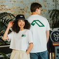 Anjuna Anjuna25 Puff Print Tee / White Tee Anjuna25 Puff Print Tee / White - S