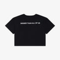 Above & Beyond 'Bigger Than All Of Us' Crop Tee Crop Tee 'Bigger Than All Of Us' Crop Tee - XS