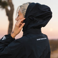 'Bigger Than All Of Us' Premium Hooded Zipped Jacket